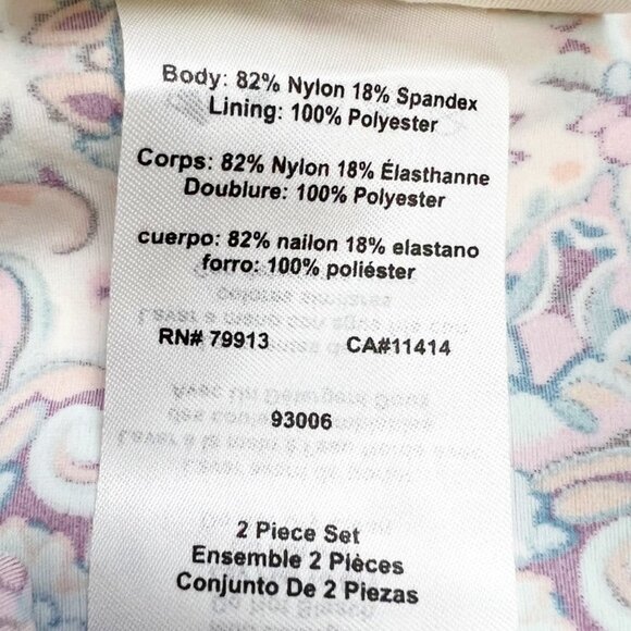 NWT Jessica Simpson for Motherhood Maternity Print Tankini Swimsuit Set. Size S - Picture 7 of 15